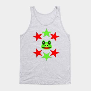 frog with star Tank Top